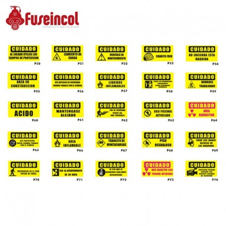 Señales preventivas de Cuidado