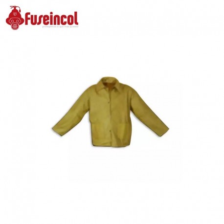 Chaqueta en Vaqueta con Broches Talla 40