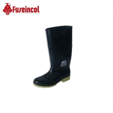 Bota en PVC Atlas Caña Alta 14" Negra
