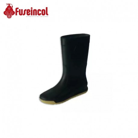 Bota en PVC Rebelde Caña Baja 10.5" Negra