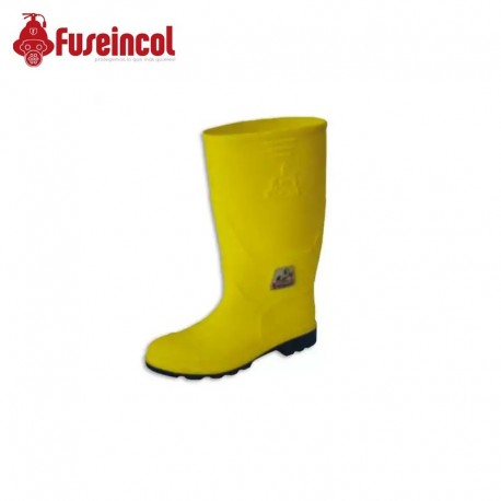 Bota en PVC Super Atlas Caña Alta 14" Amarilla
