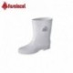 Bota en PVC Super Milenium Caña Baja 10.5" Blanca