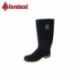 Bota en PVC Track con Puntera de Acero Negra Caña Alta 15"
